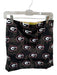 Loud Mouth Size 4 Black & Red Cotton Blend Side Zip UGA Skort Black & Red / 4