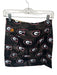 Loud Mouth Size 2 Black & Red Cotton Blend Side Zip UGA Skort Black & Red / 2