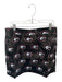 Loud Mouth Size 16 Black & Red Cotton Blend Side Zip UGA Skort Black & Red / 16