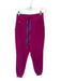 Figs Size XS Magenta Polyester Blend drawcord Zipper Pocket Cuffed Pants Magenta / XS