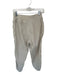 Wilo Size S Tan Nylon Cuffed Pockets Elastic Waist Pants Tan / S