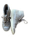 Nike Shoe Size 7 Taupe Leather High Top Swoosh Snake Embossed Athletic Sneakers Taupe / 7