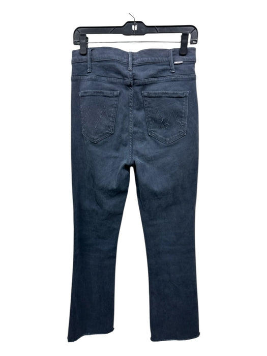 Mother Size 28 Dark Gray Cotton Button & Zip High Rise Flare Jeans Dark Gray / 28