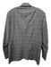 Etro Gray & Multi-Color Wool Blend Plaid 2 Button Men's Blazer Gray & Multi-Color / 48