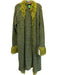 Peruvian Trading Co. Size One Size Green Acrylic Fringe Duster Cardigan Green / One Size