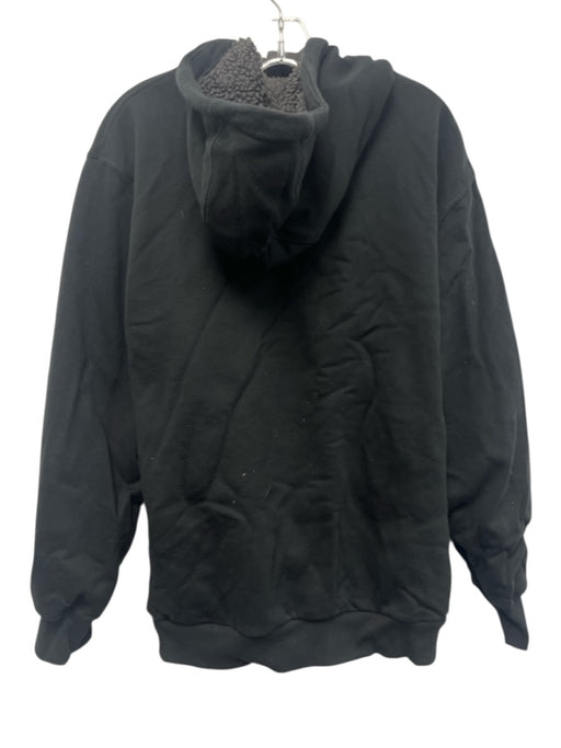 Carhartt AS IS Size M Black Cotton Blend Solid Fur Lining Men's Jacket Black / M