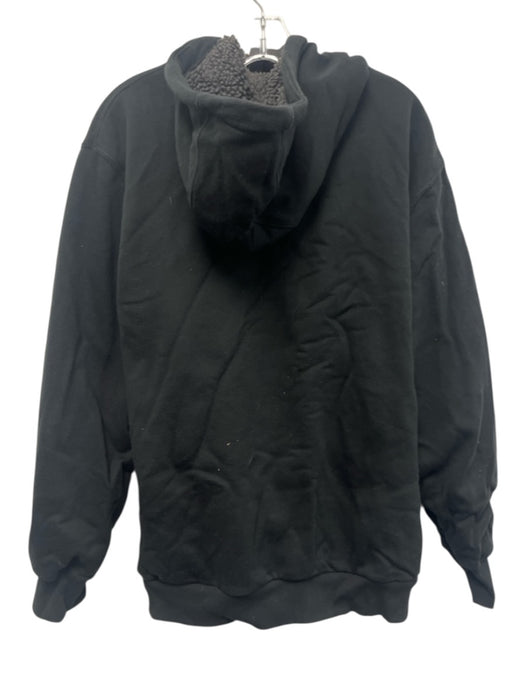 Carhartt AS IS Size M Black Cotton Blend Solid Fur Lining Men's Jacket Black / M