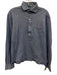 Sid Mashburn Size S Blue Cotton Solid Polo Men's Long Sleeve Shirt Blue / S
