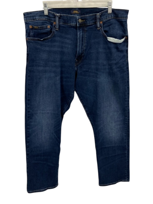 Polo Size 38 Dark Wash Cotton Solid Jean Men's Pants Dark Wash / 38