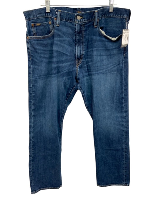 Polo Size 38 Dark Wash Cotton Solid Jean Men's Pants Dark Wash / 38