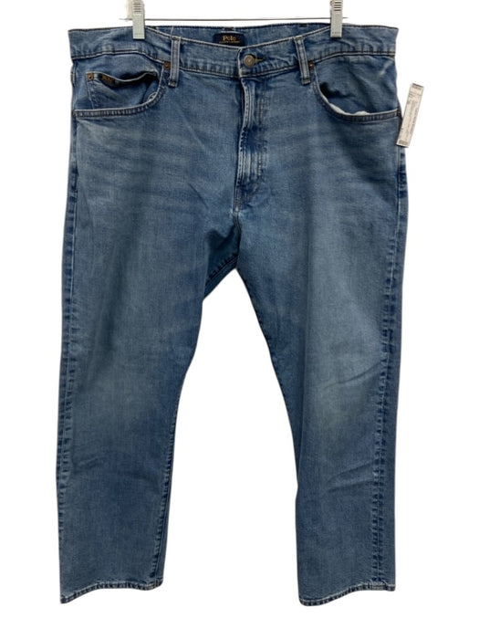 Polo Size 38 Light Wash Cotton Solid Jean Men's Pants Light Wash / 38