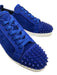 Christian Louboutin Shoe Size 45.5 Like New Blue Suede Solid Spikes Men's Shoes Blue / 45.5
