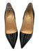 Christian Louboutin Shoe Size 36 Black Patent Leather Pointed Toe Stiletto Pumps Black / 36