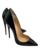 Christian Louboutin Shoe Size 36 Black Patent Leather Pointed Toe Stiletto Pumps Black / 36