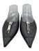 Stella McCartney Shoe Size 38.5 Black Faux Leather Pointed Toe Slingback Flats Black / 38.5