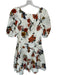Brock Collection Size 8 floral Cotton Mini Raw Hem Bubble Sleeve Dress floral / 8
