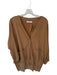 Mersea Size One Size Brown Viscose Blend Button Up Pockets Long Sleeve Cardigan Brown / One Size