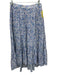 XiRENA Size XS Black, Purple, White Cotton & Silk Elastic Waistband Tiered Skirt Black, Purple, White / XS