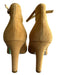 Karen Millen Shoe Size 40 Camel Suede Round Toe Ankle Strap High Heel Shoes Camel / 40
