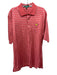 Peter Millar Size XL Red & Blue Cotton Striped Polo Men's Short Sleeve Red & Blue / XL