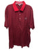 Peter Millar Size XXL Red & Black Cotton Striped UGA Polo Men's Short Sleeve Red & Black / XXL