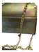 Zac Posen Multi Gold Hardware Flap Closure Chain Strap Shiny Bag Multi / Small