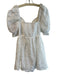 Buddy Love Size Small White Polyester Sweetheart Neckline Embroidered Dress White / Small