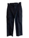 Mother Size 27 Black Cotton Blend Cargo Pocket Straight Leg Zipper Fly Jeans Black / 27