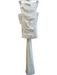 Lovely Day Size S White Polyester Blend Strapless Back Zip Pleated Dress White / S