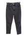 Madewell Size 24 Gray Wash Cotton High Rise Zip Fly 5 Pocket Straight Leg Jeans Gray Wash / 24