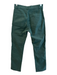 Madewell Size 25 Green Cotton High Rise Zip Fly Cargo Pockets Straight Leg Jeans Green / 25