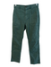 Madewell Size 25 Green Cotton High Rise Zip Fly Cargo Pockets Straight Leg Jeans Green / 25