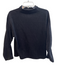 Madewell Size S Black Polyester Blend Corduroy Mock Neck Long Sleeve Top Black / S