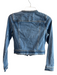 Habitual Size XS Light Wash Cotton Denim Round Neck Long Sleeve Jacket Light Wash / XS