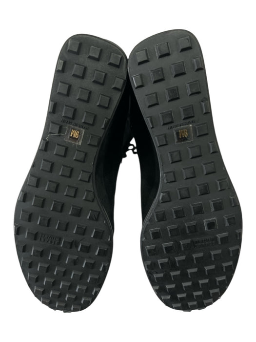 Stuart Weitzman Shoe Size 9 Black Suede Upper Faux Fur Shearling Detail Boots Black / 9