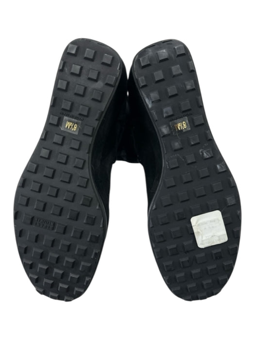 Stuart Weitzman Shoe Size 8.5 Black Suede Upper Faux Fur Shearling Detail Boots Black / 8.5