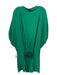Diane Von Furstenberg Size 10 Kelly Green Silk Dolman Short Sleev Paneled Dress Kelly Green / 10