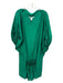 Diane Von Furstenberg Size 10 Kelly Green Silk Dolman Short Sleev Paneled Dress Kelly Green / 10