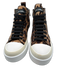 Dolce & Gabbana Shoe Size 40 Brown, White & Black textile upper Lace Up Sneakers Brown, White & Black / 40