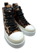Dolce & Gabbana Shoe Size 40 Brown, White & Black textile upper Lace Up Sneakers Brown, White & Black / 40