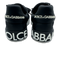 Dolce & Gabbana Shoe Size 41 Black & White Leather & Textile Mesh Sneakers Black & White / 41
