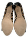 Christian Dior Shoe Size 40 Brown & Black Leather Upper Leopard Print Bow Pumps Brown & Black / 40