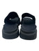 Balenciaga Shoe Size 8 Black textile upper Logo Stretch Strap Slide Mule Sandals Black / 8