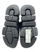 Balenciaga Shoe Size 8 Black textile upper Logo Stretch Strap Slide Mule Sandals Black / 8
