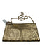 Elie Tahari Gold Tone Aluminium Chain Link Flap Chain Strap Bag Gold Tone