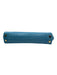 Stuart Weitzman Blue Leather Gold Tone Hardware Croc Embossed Hinge Open Clutch Blue
