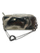 Giorgio Armani Silver & Gold Python Leather Chain Strap Snake Print Clutch Bag Silver & Gold / Small