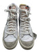 Nike Shoe Size 11 White & Black Leather Solid Sneaker Men's Shoes White & Black / 11