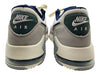 Nike Shoe Size 11 Like New White & Blue Synthetic & Leather Solid Trainer Shoes White & Blue / 11
