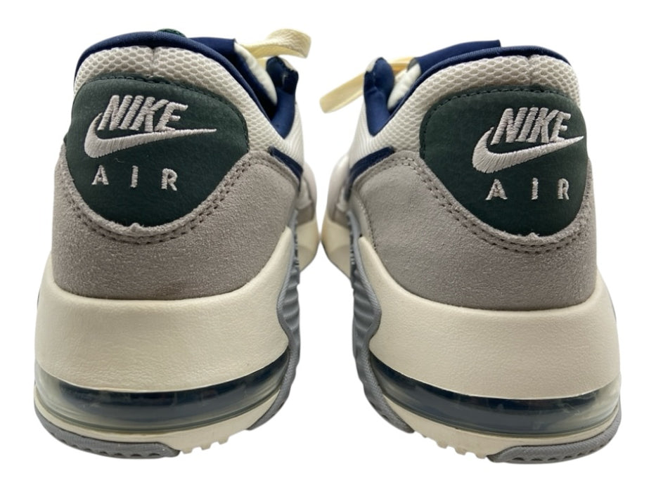 Nike Shoe Size 11 Like New White & Blue Synthetic & Leather Solid Trainer Shoes White & Blue / 11